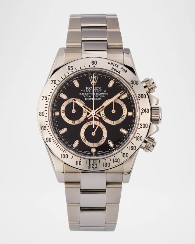 Rolex Stainless Steel Cosmograph Daytona 40mm Vintage Current Watch